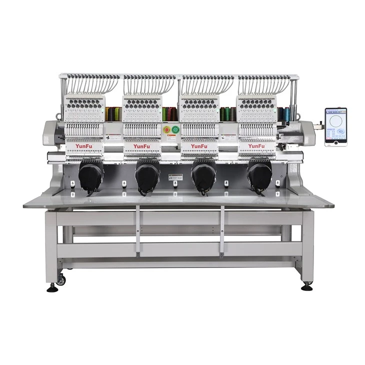 4-head 450*400mm Industrial Multi-functional Embroidery Machine With Computerization best