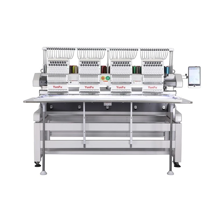 4-head 450*400mm Industrial Multi-functional Embroidery Machine With Computerization suppliers