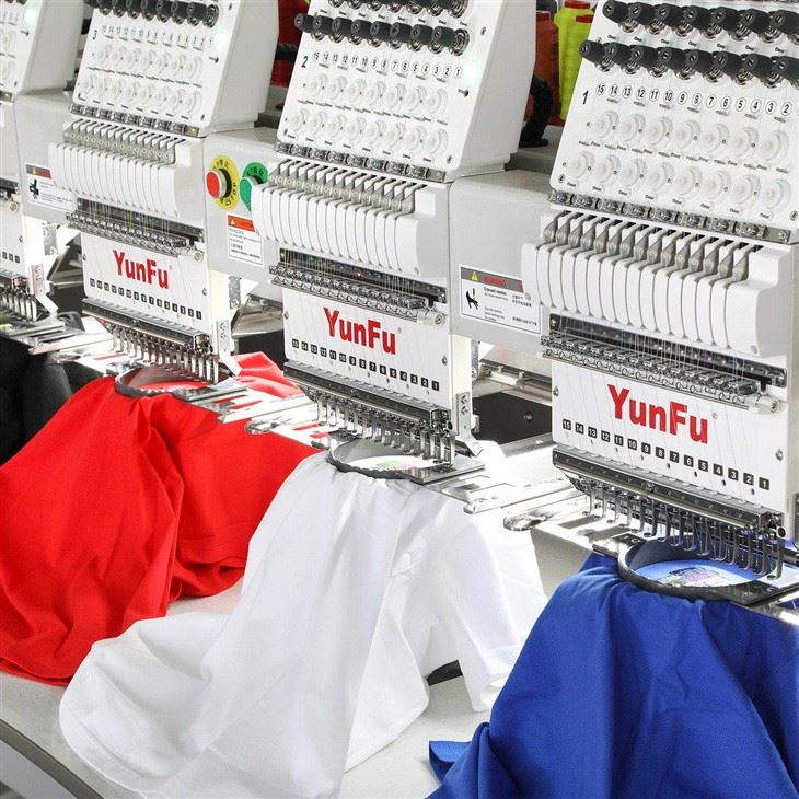 4-head 450*400mm Industrial Multi-functional Embroidery Machine With Computerization price